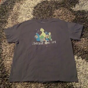 Sesame Street Street Smart XL Shirt good cond